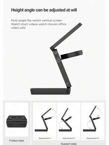 3-In-1 Foldable Portable 15W Multi-Function Wireless Charging Station, Compatible With Apple Devices - Multicolor - View 8