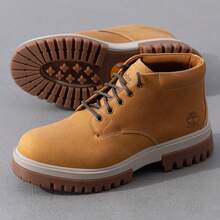 Timberland 新款男士戶外登山耐磨防水防滑厚底工作靴 - 棕色 - 查看 7
