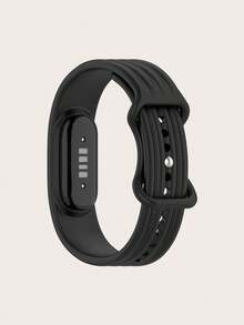 1件女款/男款一體式矽膠錶帶，兼容 Air Active Band，運動防水替換腕帶 - 均碼 - 查看 5