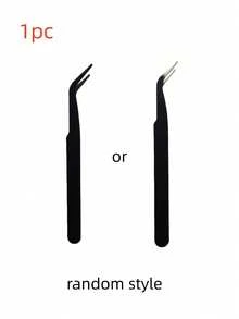 2pcs Silicone Eyelash Stamp Set (1 Left, 1 Right, Designed For Lower Lashes) - Eyelash Stamp, Eyeliner Stamp, Eyelash Decoration Practice Tool, Eyelash Sticker, Lower Lash Silicone Assist Tool, Handmade V-Shape False Eyelashes - Multicolor - View 14