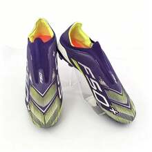 Unisex AG Long Stud Football Boots, Asymmetrical Gradient Upper, Performance & Aesthetics Combined - Mauve Purple - View 18
