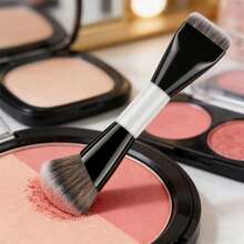 Single Double Head Makeup Brush Set, Multi-Functional Flat Foundation Blush Powder Brush, Portable Beauty Makeup Tools - Makeup Brush Set - View 9