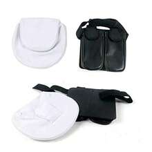 LinkStart Kunai Waist Bag And Shurikan Leg Bag  Cosplay Prop Black - As Pic - View 3