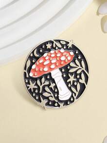 1pc "No Thoughts Only Potato" Enamel Pin, Cute Cartoon Lazy Potato Badge, Fashion Accessory For Clothing And Backpacks, Perfect Gift For Friends - Multicolor - View 6