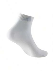 Adidas 男士女士短襪 LT ANKLE 2PP 簡約休閒日常運動舒適短襪 KC1504 - 淺藍色/白色 - 查看 5