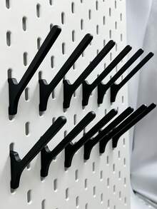 1/5/10pcs Large Roll Hook, Multi-Functional Roll Holder Storage Hook, Heavy Duty Organizer For Large Rolls, Minimalist Storage For Kitchen, Bathroom, Workshop, Garage, Workbench, Space Saving, Easy To Install, Improve Storage Efficiency - Multicolor - View 3