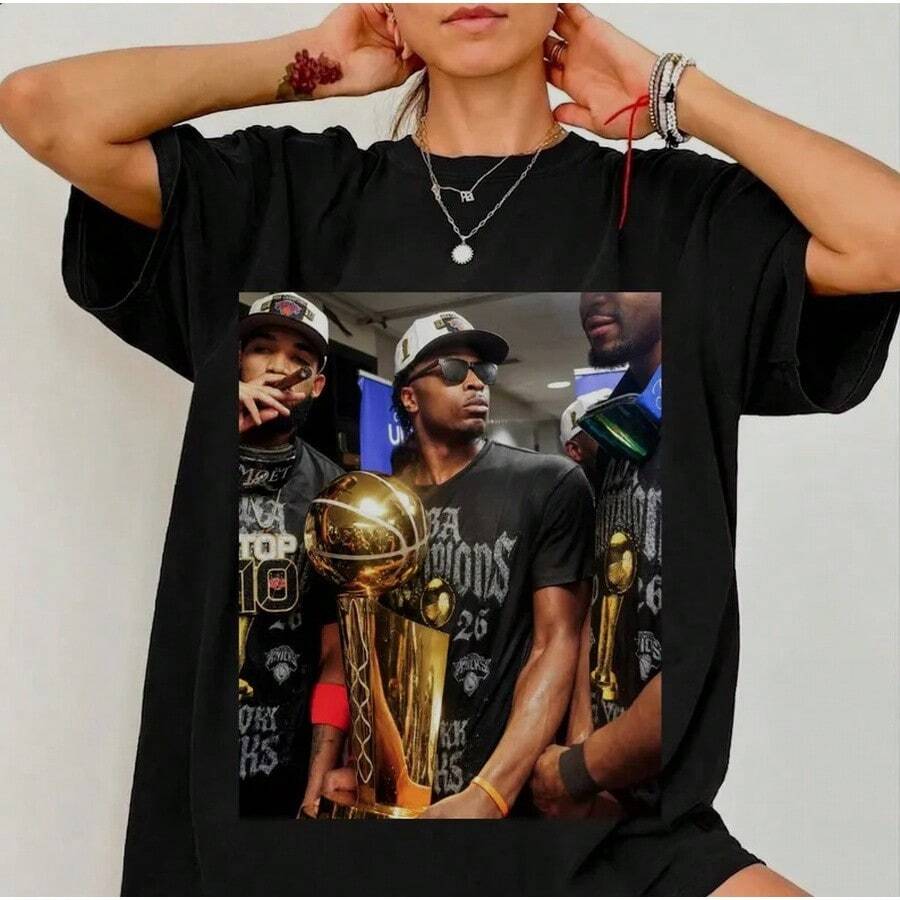 Maglietta The Hand Of OG Anunoby, maglietta New York Hoops Vintage Bootleg, Basketball  1717, regalo per appassionati di streetwear