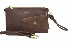 Women Shoulder Bags - 棕色 - 查看 1