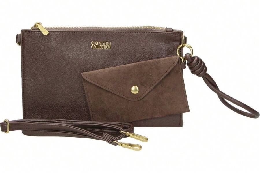 Women Shoulder Bags - 棕色 - 查看 1