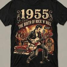 Men T-Shirts - Hitam - View 1