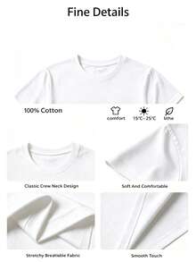 Women T-Shirts - 白色 - 查看 2