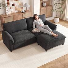 Sofas & Couches - 黑色 - 查看 1