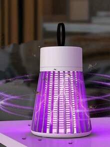 Electric Mosquito Killer Lamp Fly Repellent LED Light USB Rechargeable - A - View 12