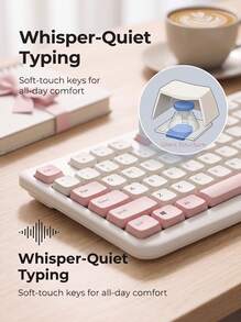 Acer Wireless Bluetooth Keyboard And Mouse Combo, Silent Office Typing, Universal Desktop PC Keyboard And Mouse Set - View 7
