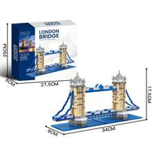 2237pcs Eiffel Tower Micro Particle Building Block Model Souvenir, Romantic Home Decor, Gift For Loved Ones, Holiday/Christmas/New Year Gift - Multicolor - View 12