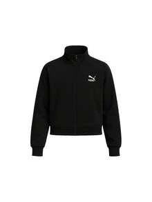 [Bundle] PUMA PATCH T7 Track Jacket DK + Slipstream Premium Cloudspun Dam 1/4 Zip Jacka Svart - Svart - Visa 2