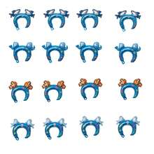 16pcs Random Style Ocean Animal Headband Balloons, Summer Party Decoration Balloons, Ocean Theme Party Balloon Decoration Supplies - Multicolor - View 2
