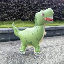 3D Walking Dinosaur With Wheels, Decorative Balloon, Holiday Gift, Suitable For Holiday Event Venue Decoration And Home/Office Display - Multicolor - View 4