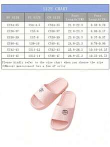 1 Pair Couple Soft Comfortable Non-Slip Thick Sole Slippers, Suitable For Indoor, Bathroom And Outdoor Wear, Summer Warmth, Perfect For Graduation Season And Graduation Party - Multiple Styles - View 11