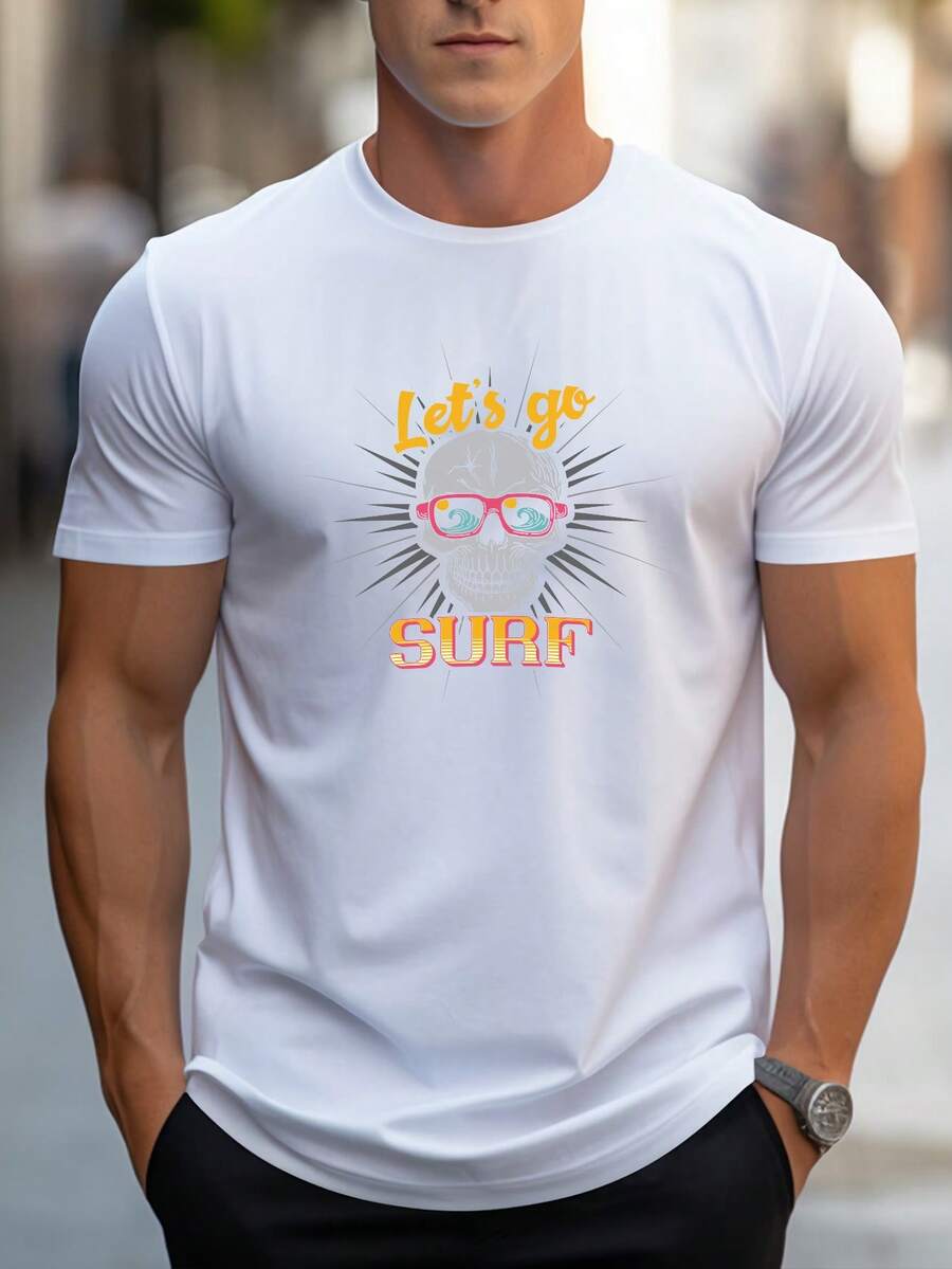 Men T-Shirts - White - View 1