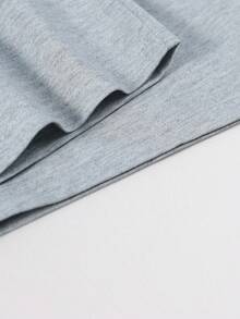 1pc Boys' Streetwear Cool Car Rose Skull Print Loose Sweatpants, Spring Summer Autumn - Light Grey - View 8
