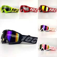 Black Off-Road Motorcycle Riding Goggles, Wide Field Of View PC Lens Eye Protection Glasses, With Adjustable Elastic Strap, Suitable For Off-Road Motorcycle, ATV, Mountain Bike Outdoor Sports - 100 - View 12