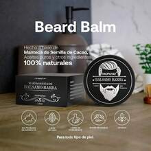Beard & Mustache Care - Beard Balm Gen 1 MOPOYAT 3PC - View 4