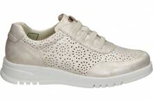 PITILLOS | Zapato Oxford Pitillos para Mujer – Zapato de Piel en Color Dorado con Detalles – Zapato de Cuña con Cordones Elásticos – Slip On – De Piel – Cuña Baja y Cómoda – A - Oro rosa - Ver 1