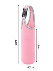 Multifunctional Cup Holder To Absorb Shocks And Keep Temperature Steady Washable Elastic With Shoulder Strap For Outdoor Enthusiasts Lightweight Insulated Cup Sleeve Perfect For Hands Free Hydration During Daily Commute Travel Essential Gym - Multicolor - View 14