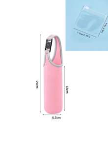Multifunctional Cup Holder To Absorb Shocks And Keep Temperature Steady Washable Elastic With Shoulder Strap For Outdoor Enthusiasts Lightweight Insulated Cup Sleeve Perfect For Hands Free Hydration During Daily Commute Travel Essential Gym - Multicolor - View 10