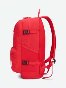 Converse Unisex Chuck Taylor SEASONAL Lightweight Outdoor Backpack UA5797-F97 - Red and White - View 2
