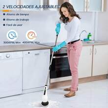 Electric Cleaning Brushes - 9 Brush Heads - View 6