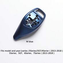 F10 F30 F11 F31 換檔桿旋鈕蓋 內飾替換換檔桿面板 適用於 BMW F32 F33 F34 F36 F06 F12 F20 F22 F25 - F10 F30 F11 F31 Gear Shift Knob Cover - 查看 7