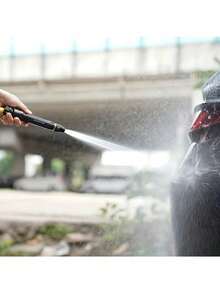 High Pressure Car Wash Water Gun - Portable High Pressure Cleaning Gun, Durable Plastic Body, Adjustable Garden Hose Nozzle, Plastic Body, Adjustable Garden Hose Nozzle, Powerful Cleaning Tool For Motorcycles And Cars | Multi-Function Spray Gun, Ergonomic Design - 1pc Nozzle - View 8