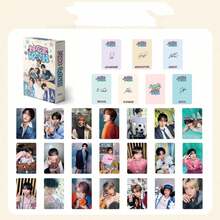1PC, Nctwish Laser Box Set Photo Cards (55pcs) Korean Male Idol Group Individual Selfie Lomo Cards Glitter Cards Self-Printed Small Cards - A - View 7