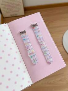 1pc Girls Watch Band Popular Cute Star Bow Heart Polka Dot Compatible With Xiaomi 8/9/10 8/9pro Watch Replacement Band 41mm 40mm 38mm Compatible With AppleWatch Band Series 11 10 9 8 7 6 5 4 3 2 1 SE Suitable For Smart Watch Band, Back To School Gift - Multicolor - View 8