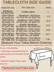 1 Piece Fresh Green Leaf Print PVC Non-Woven Composite Tablecloth, Waterproof Oil-Proof Stain Resistant Wipe Clean Rectangle Table Cover, Indoor Outdoor For Dining Room Kitchen Picnic Party Coffee Table Home Decor - A - View 2