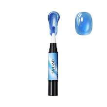 SAVILAND One Step Eye Gel Nail Polish Pen 3 In 1 Base Color Top Coat Twist Pen Easy Application Portable Nail Art Home Salon Gift - Multicolor - View 8