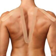 5PCS Kinesiology Tape For Shoulder & Neck, Shoulder & Neck Tape Precut, Breathable & Elastic Kinesiology Athletic Tape For Shoulder & Neck Support - Multicolor - View 5
