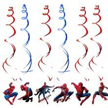 Paw Patrol Theme Birthday Party Decorations, Swirl Hanging Decorations, Happy Birthday Party Supplies, Theme Birthday Party, Comic Theme Celebrations, Independence Day, Graduation Or Superhero Theme Birthday Party - Set - View 13