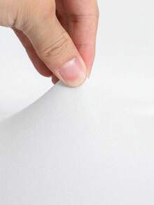 1件純色彈性帶沙發坐墊套，現代極簡聚酯纖維高彈力防塵沙發套，四季通用夏季休閒花園陽台戶外藤編沙發坐墊保護套 - 白色 - 查看 9