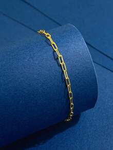 1pc Cross Chain Anklet Body Chain, Highlights Unique Charm, Suitable For Women's Daily Wear - Cross Chain Anklet - View 3