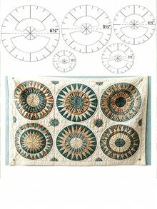 Patchwork Ruler Set, Transparent PET Material, Round Design, Suitable For Cutting And Handicrafts, Halloween, Christmas Gift, DIY - Multicolor - View 8