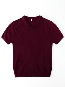 ALTZTAR Men's Solid Color Casual Polo Collar Short Sleeve - Multicolor - View 7