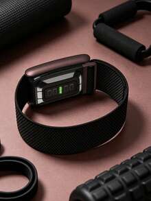 Banda SuperKnit 5.0/MG – Accesorio de punto icónico de alto rendimiento para dispositivos de salud, fitness y bienestar – No compatible con la 4ª generación - Negro - Ver 5