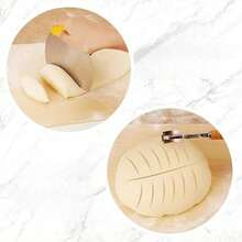 Handwerkliches Brotbackset mit 2 Gärkörben, Backmatte, Brotbeutel und Schneebesen – Komplettes Set für Sauerteigbrot und rustikale Brote, ideal für Hobbybäcker und Eltern. - Beige - Übersicht 4