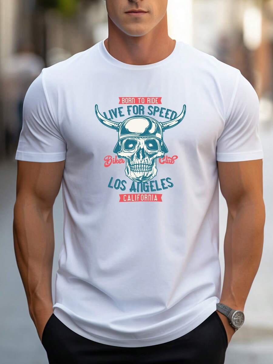 Men T-Shirts - 白色 - 查看 1