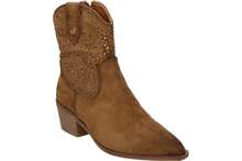 XTI Women Ankle Boots & Booties - 駝色 - 查看 2