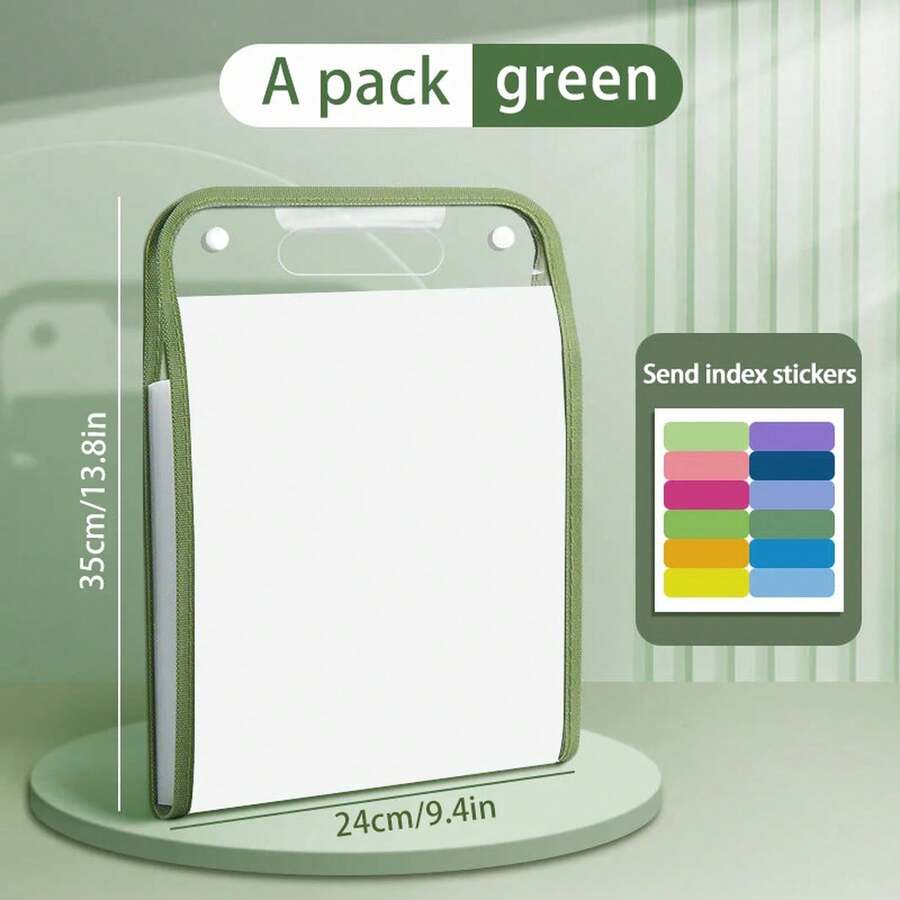 Kids File Jackets & File Pockets - Black - View 1
