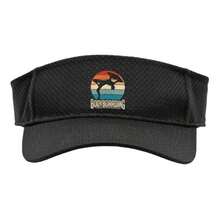 Bodyboard Bodyboarder Beach Apparel Sport Sun Visor - Black - View 8